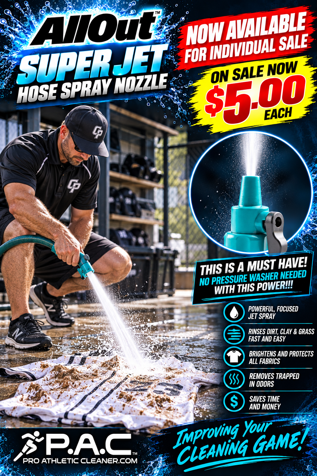Turbo Jet Hose Nozzle