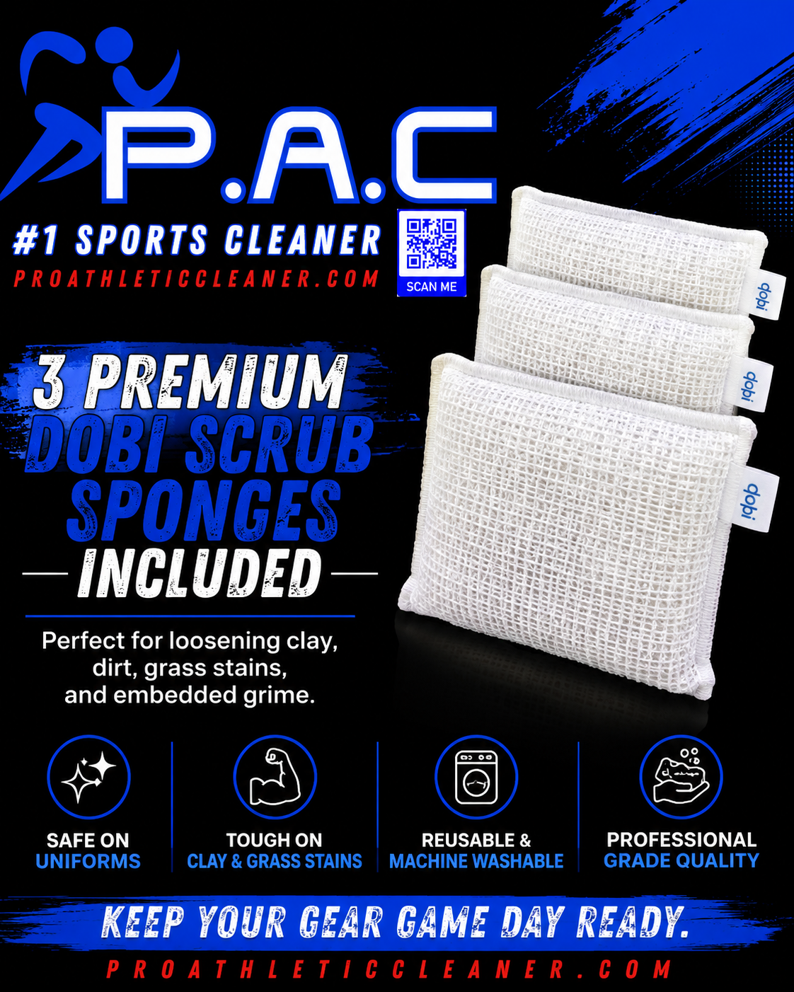 Super Scrub Sponge - 3 Pack