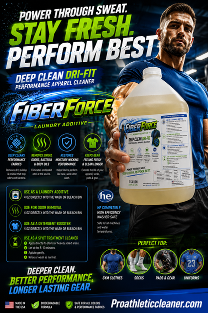 FiberForce Dri-Fit cleaner.  1 gallon with measuring cup